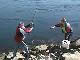 Fishing on the Saltstraumen (Norway)